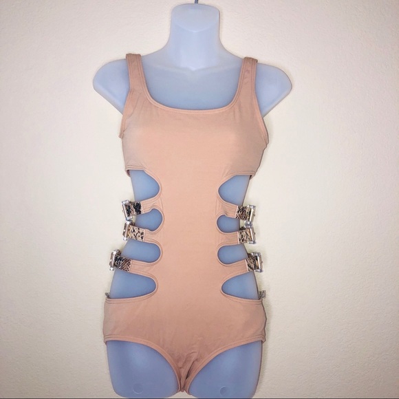 Michael Kors Cut Out One Piece Swimsuit - Picture 4 of 7